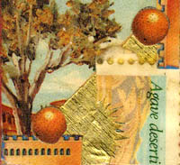 Mixed Media Pin by Kim Maria